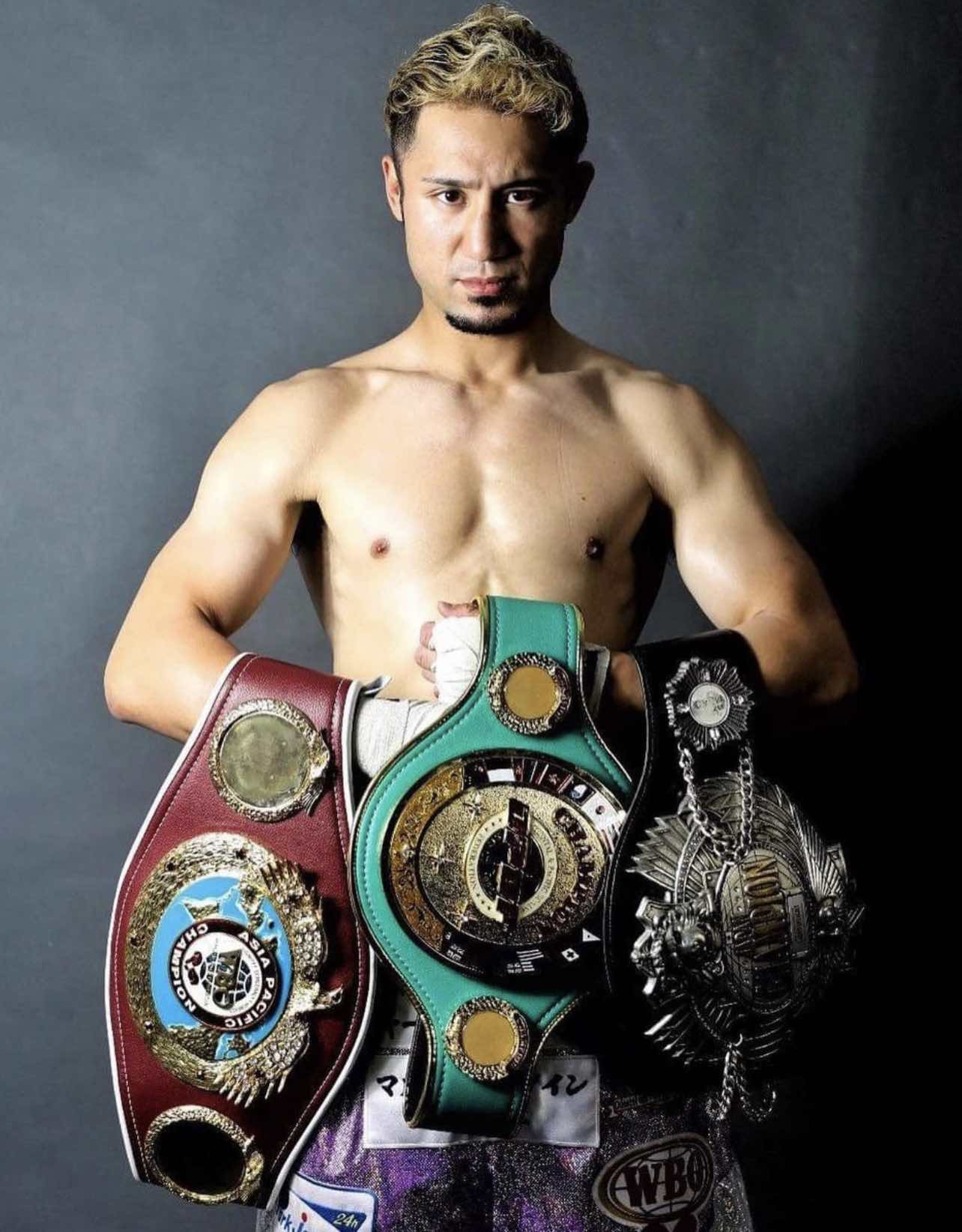 Professional boxer Shuichiro Yoshino - lightweight division