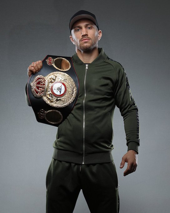 Professional boxer Vasiliy Lomachenko - lightweight division
