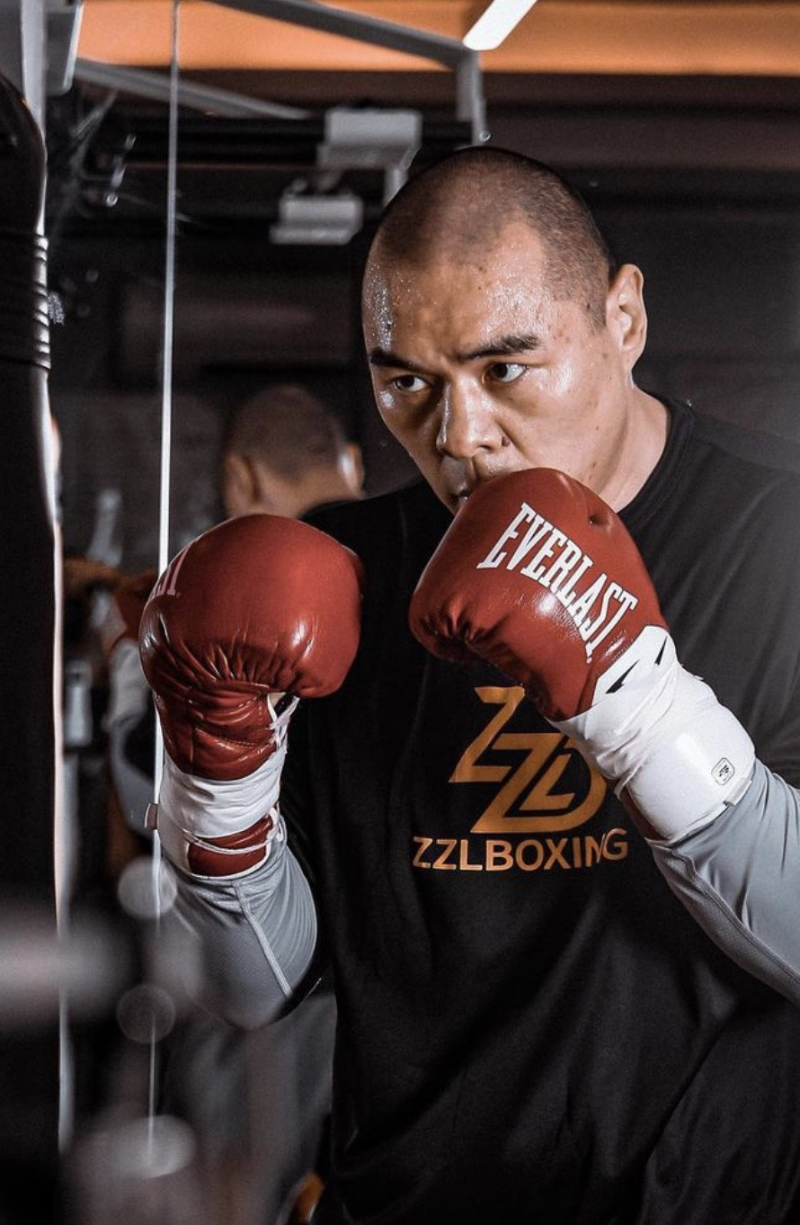 Professional boxer Zhilei Zhang - heavyweight division