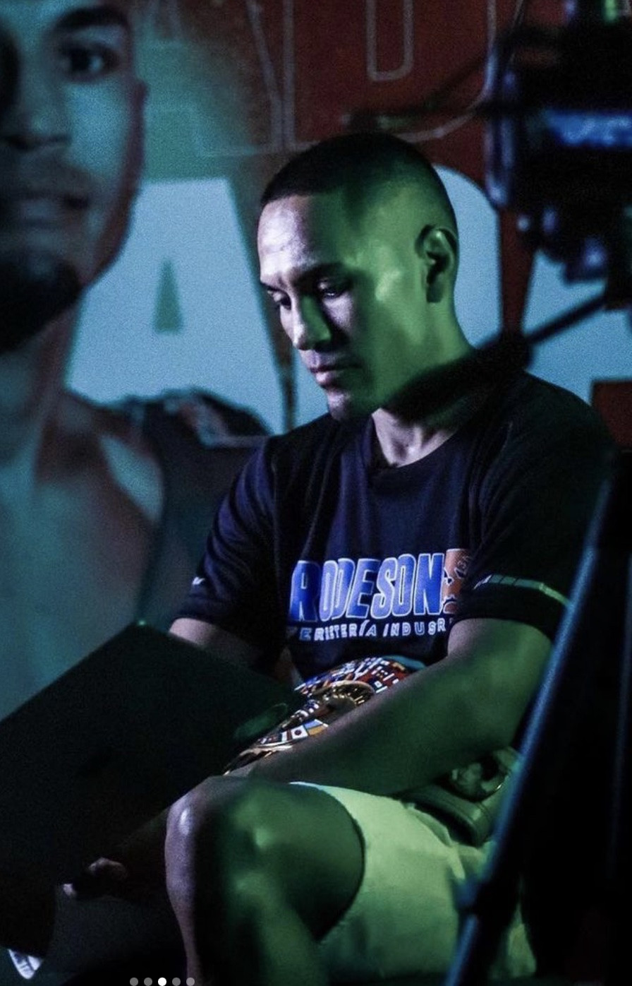 Professional boxer Juan Francisco Estrada - bantamweight division