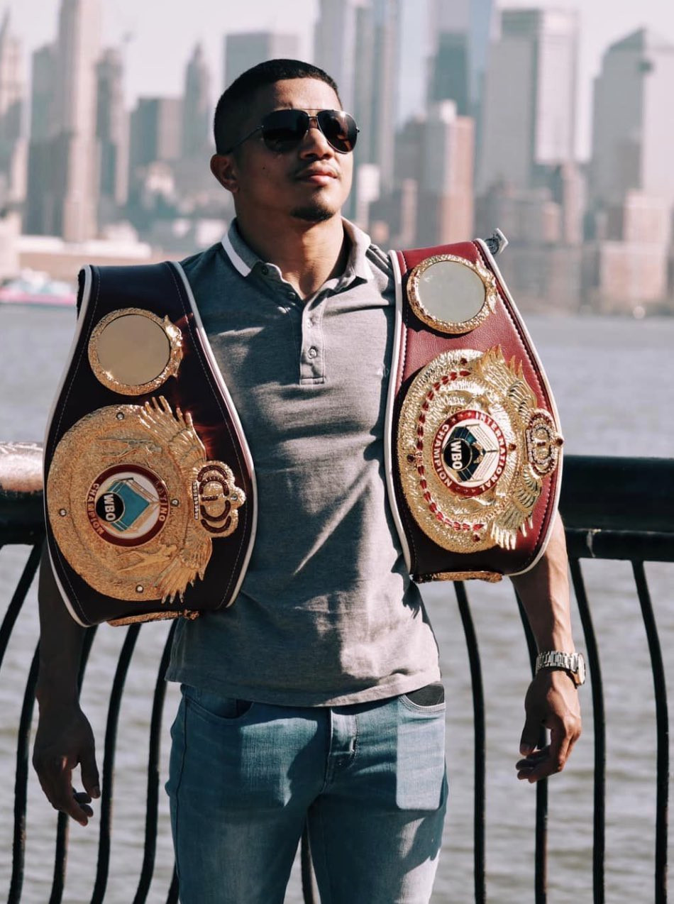 Professional boxer Angelino Cordova - flyweight division