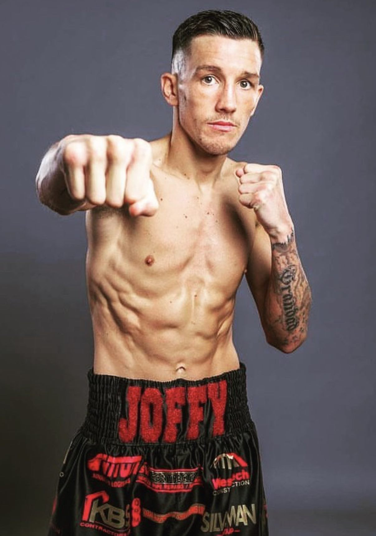 Professional boxer Liam Davies - bantamweight division