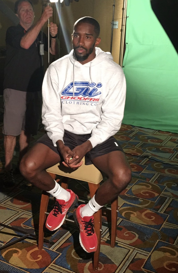 Professional boxer D'Mitrius Ballard - middleweight division