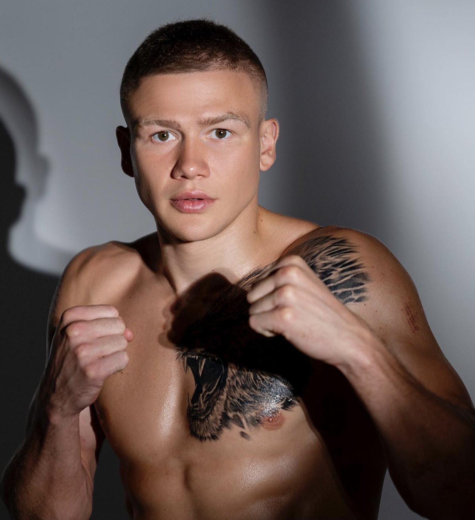 Professional boxer Ivan Baranchyk - lightweight division