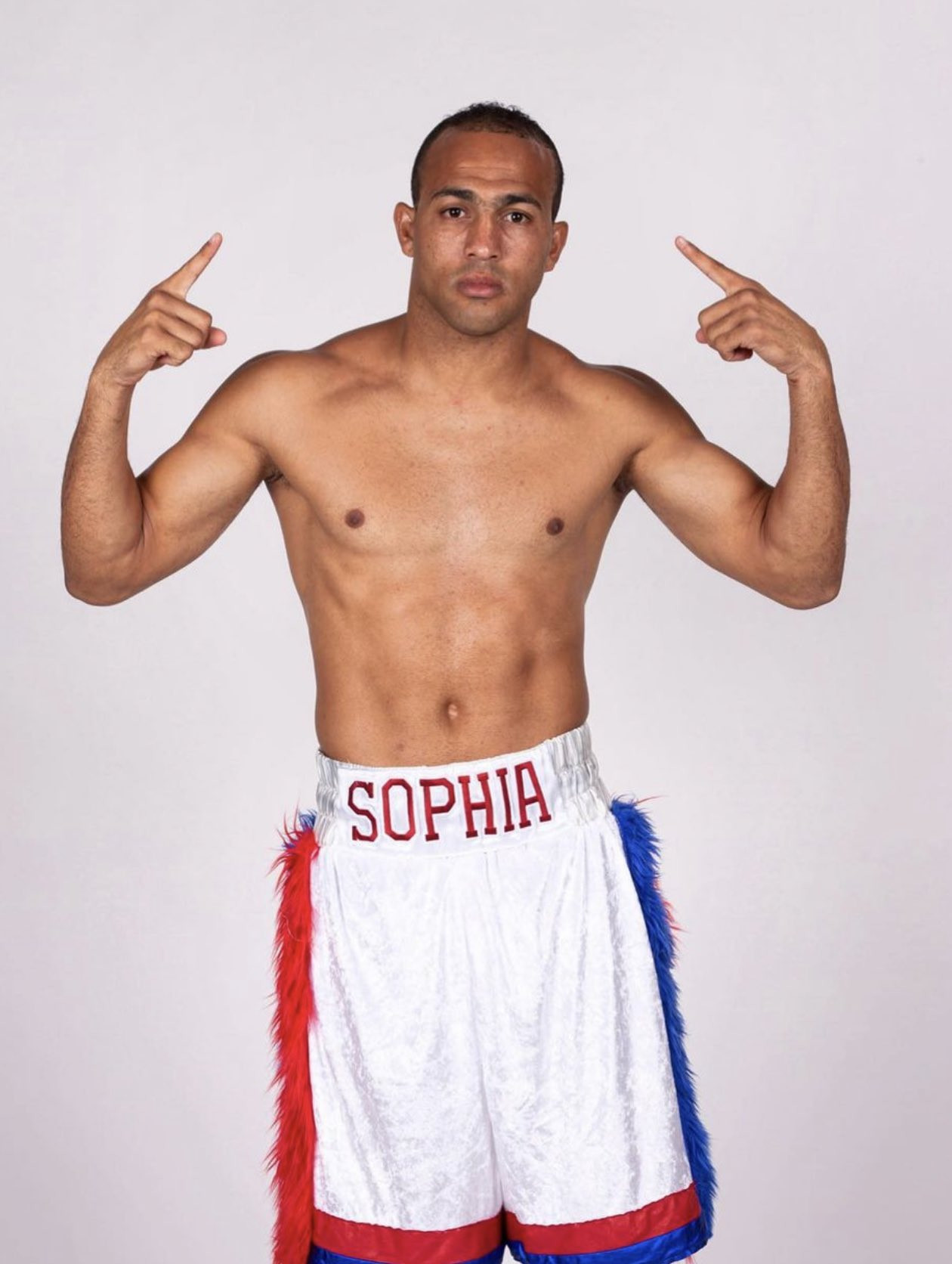 Professional boxer Livan Navarro - welterweight division