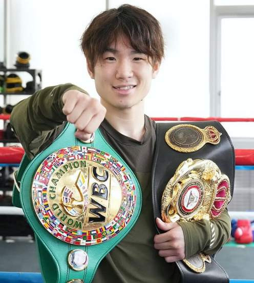 Professional boxer Kenshiro Teraji - flyweight division