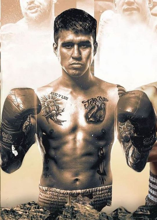 Professional boxer Steve Claggett - lightweight division