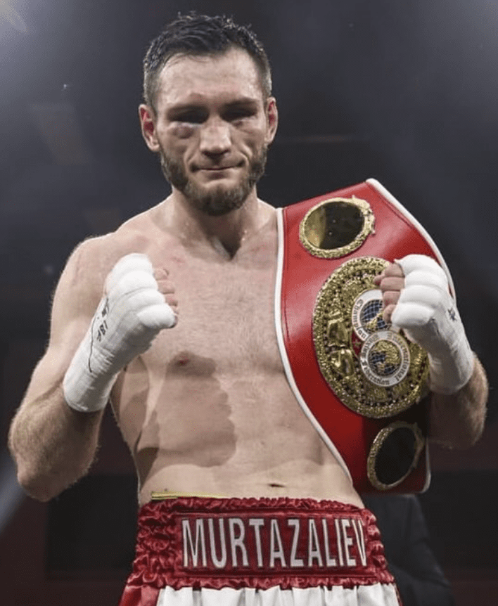 Professional boxer Bakhram Murtazaliev - welterweight division