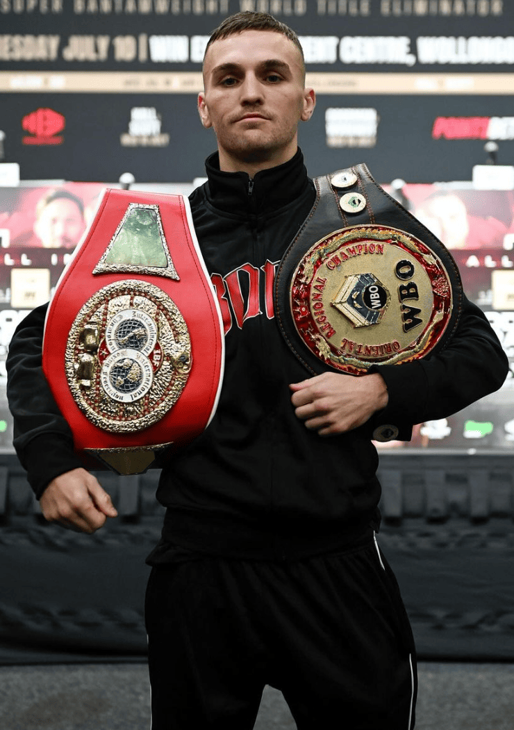 Professional boxer Sam Goodman - bantamweight division