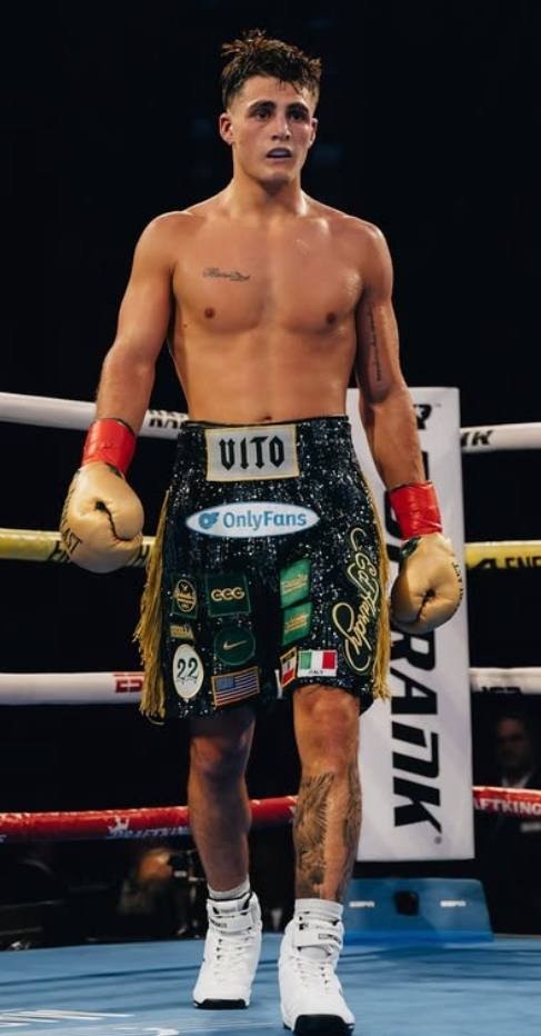 Professional boxer Vito Mielnicki Jr. - welterweight division