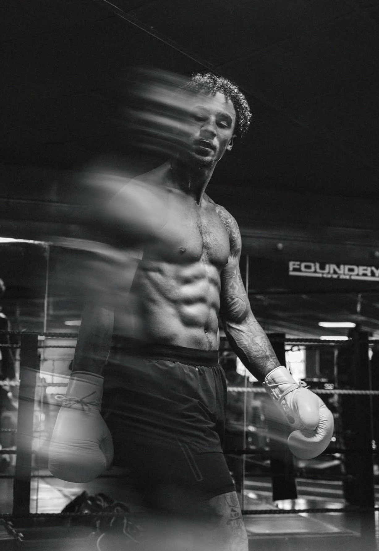 Professional boxer Ben Whittaker - lightHeavyweight division