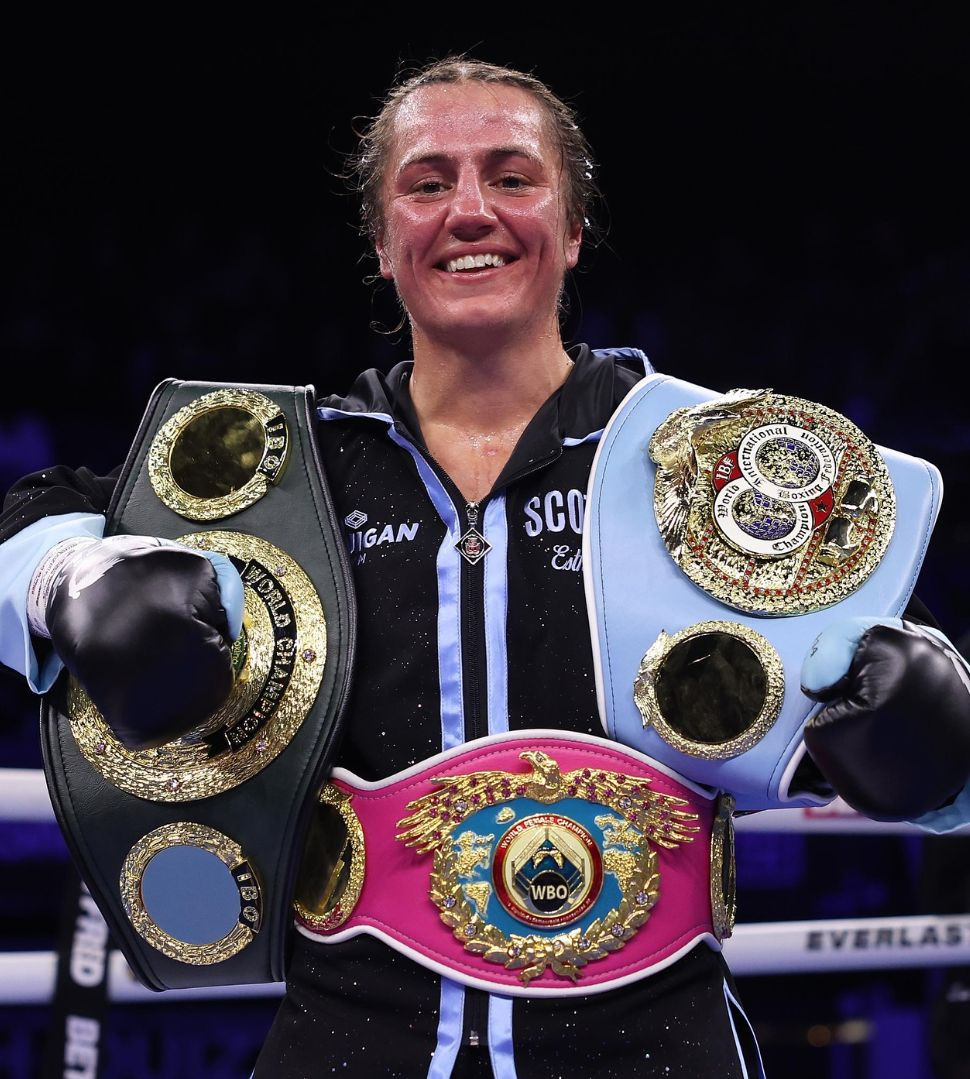 Professional boxer Ellie Scotney - bantamweight division