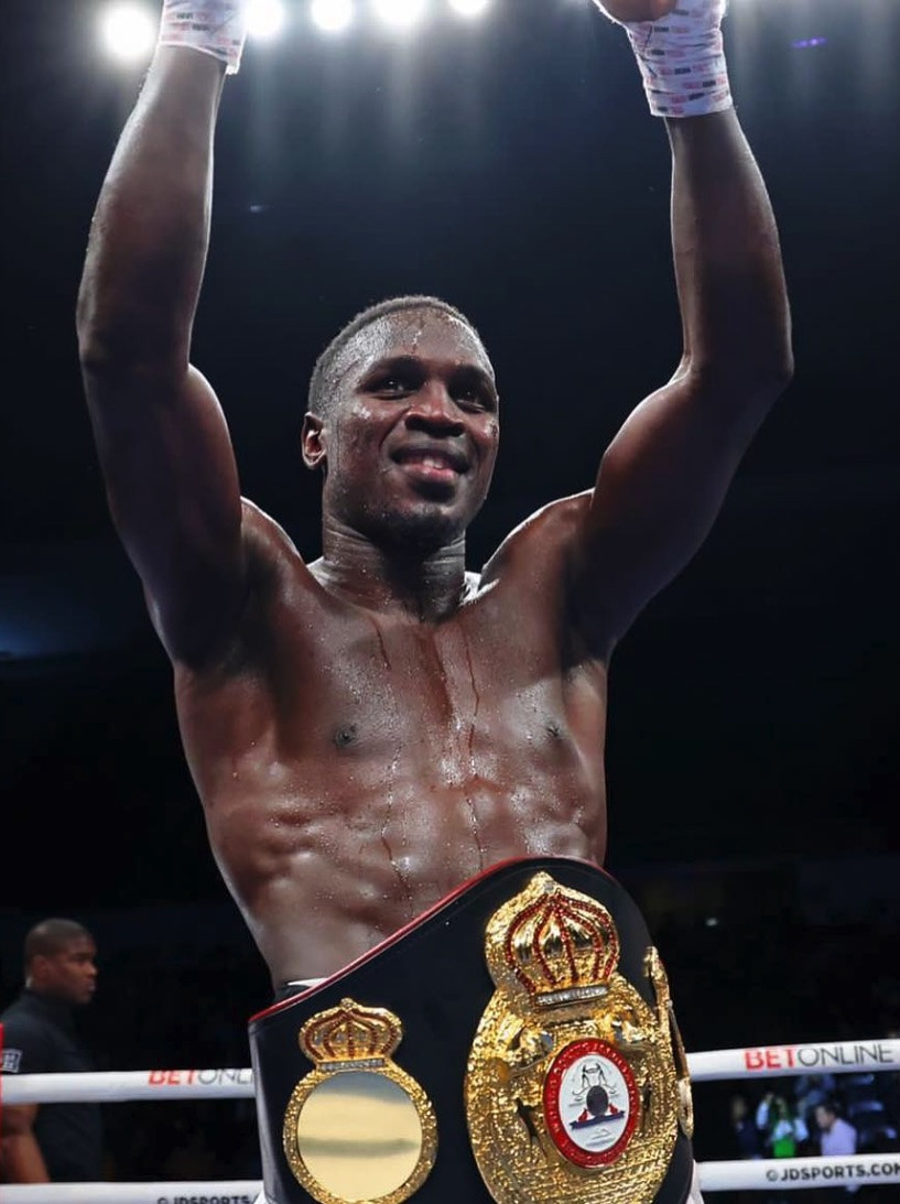 Professional boxer Souleymane Cissokho - welterweight division
