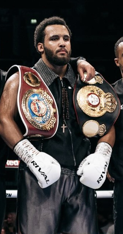 Professional boxer Moses Itauma - heavyweight division