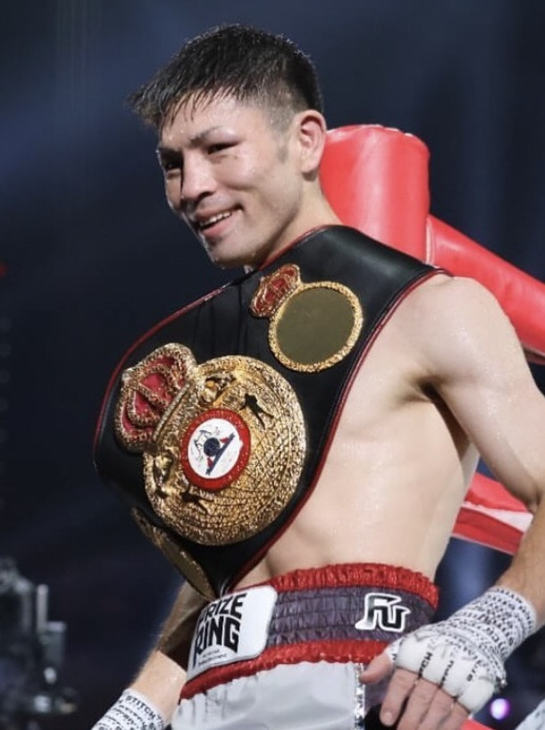 Professional boxer Seigo Yuri Akui - flyweight division