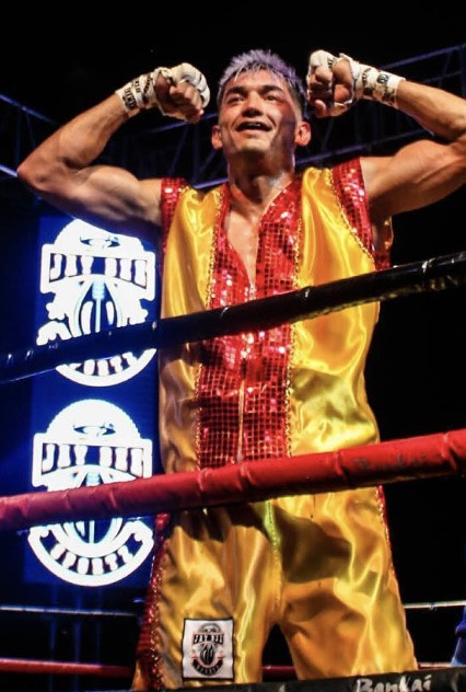 Professional boxer Omar Ulises Huerta - middleweight division