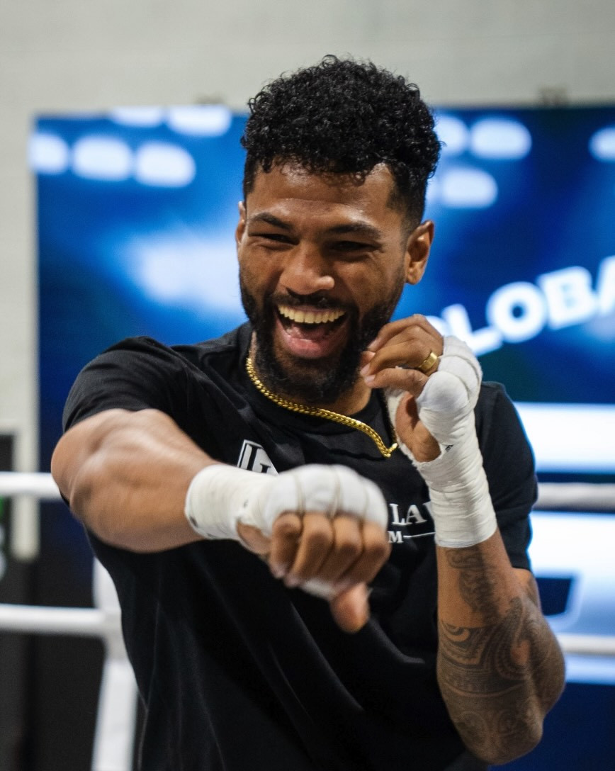 Professional boxer Shane Mosley Jr. - middleweight division