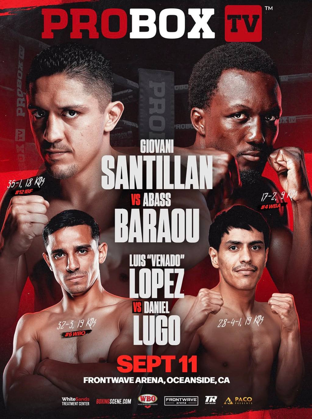 Baraou vs. Santillan