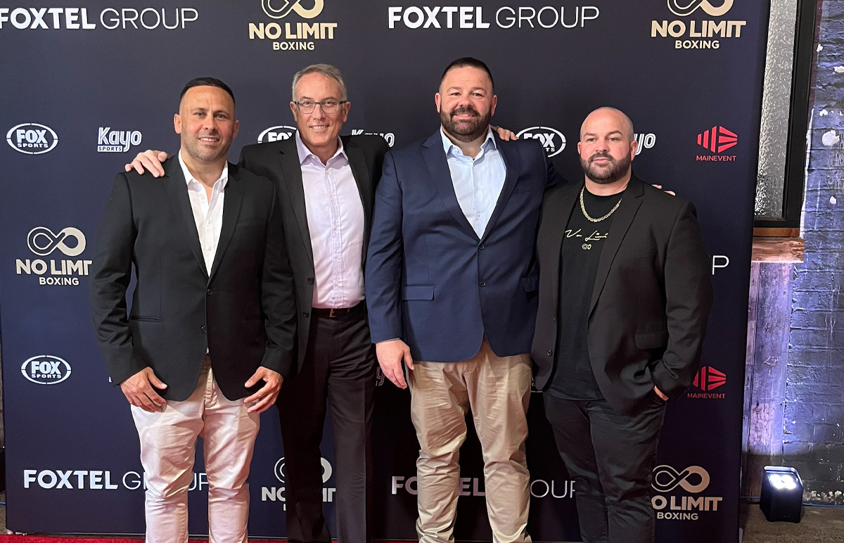 Multi-year partnership between No Limit Boxing and Foxtel Group was announced