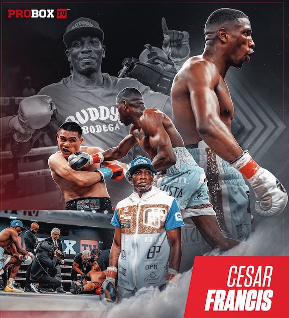 Cesar Francis is hyped for his comeback on January 25.