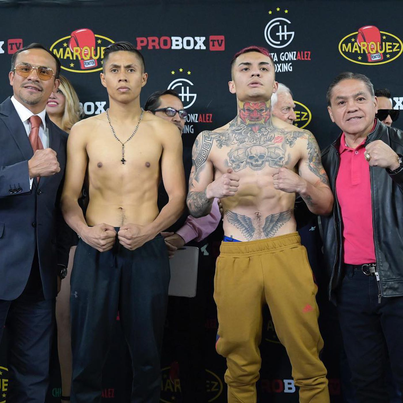 Boxing results for Gonzalez vs. Rivera 08/02/2023