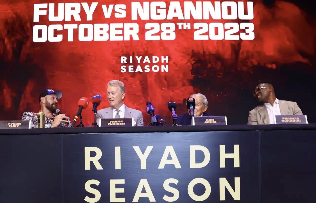 Tyson Fury takes Francis Ngannou’s threat seriously