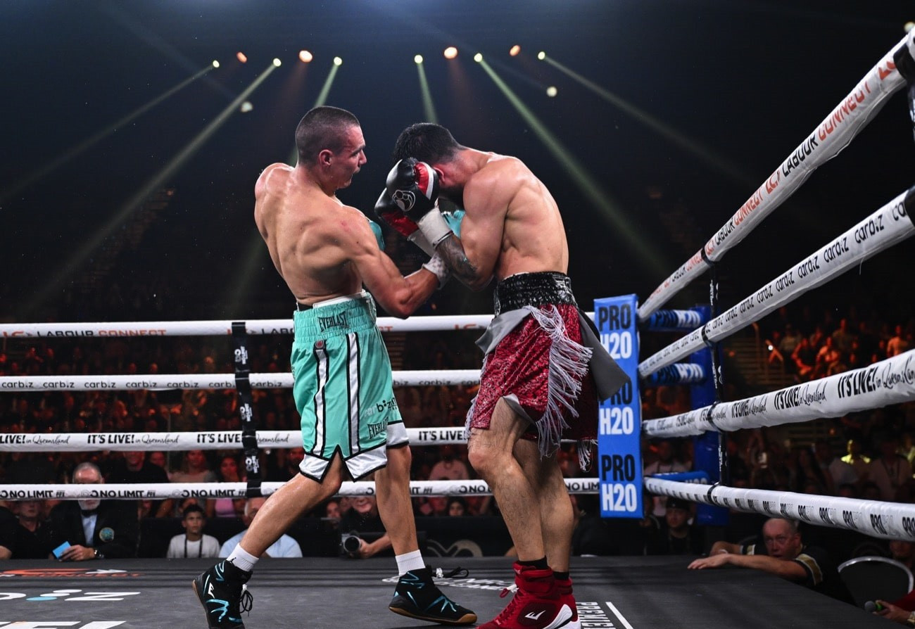 Tszyu vs. Mendoza, explosive boxing night at Gold Coast Convention Centre