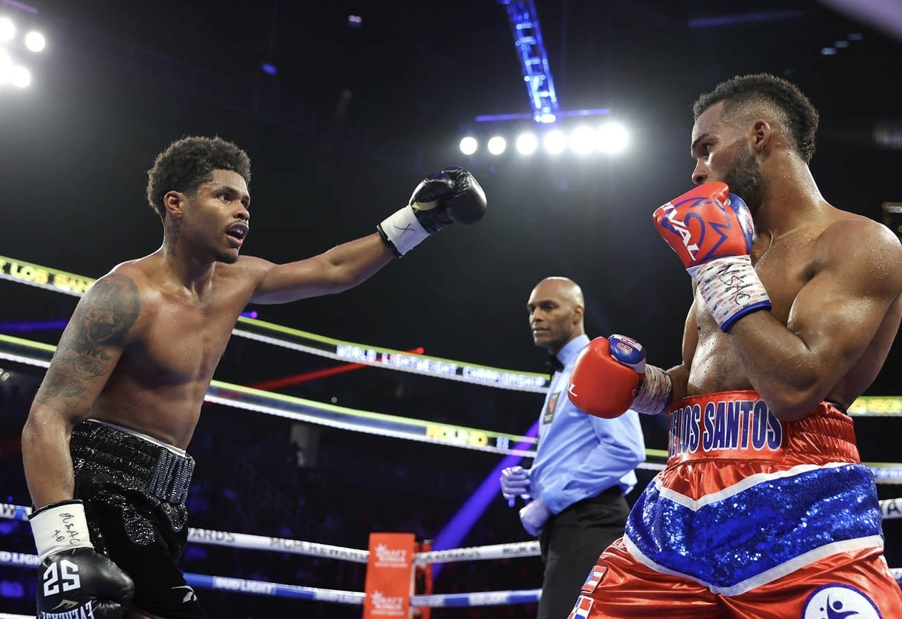 Shakur Stevenson seeks fight with Ryan Garcia in catchweight