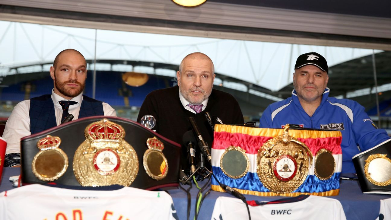 John Fury predicts tough challenge for Joshua against Wallin