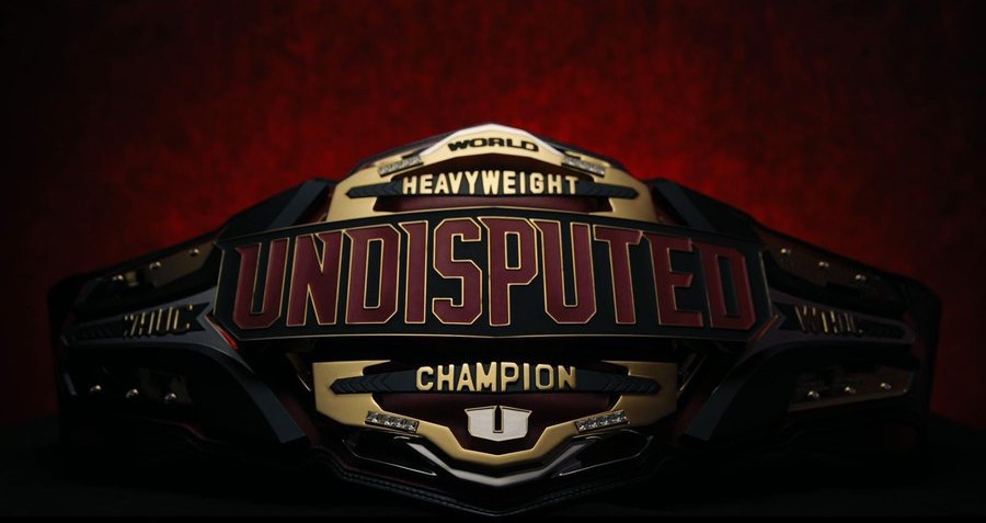 New historic undisputed heavyweight championship belt unveiled