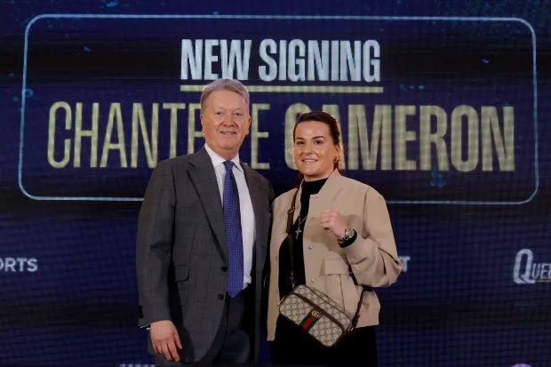 Breaking: Chantelle Cameron signs with Frank Warren