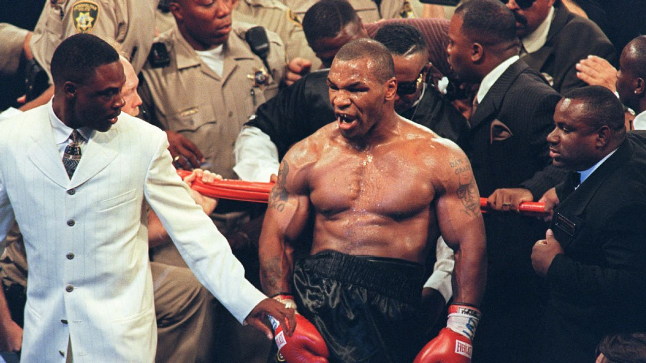 "I better die in the ring."