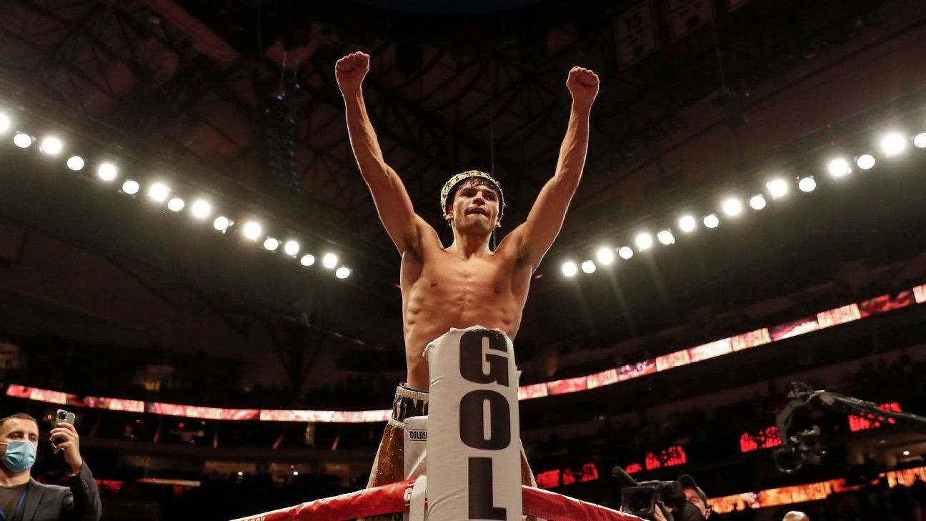 Ryan Garcia reunites with his father