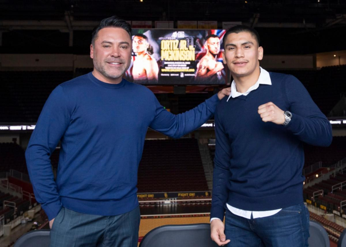 Oscar De La Hoya fires back at Vergil Ortiz Jr lawsuit