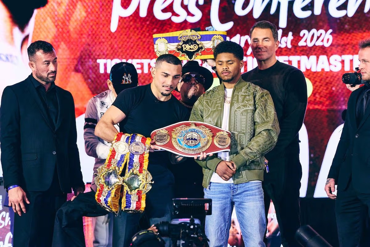 Shakur praises Teofimo: Watch press conference live now!