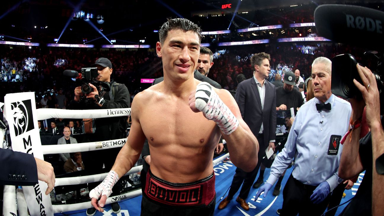 Dmitry Bivol's hit list