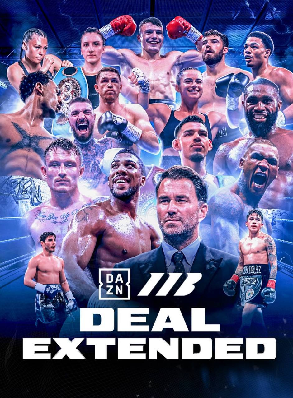 DAZN and Matchroom sign new five-year deal!