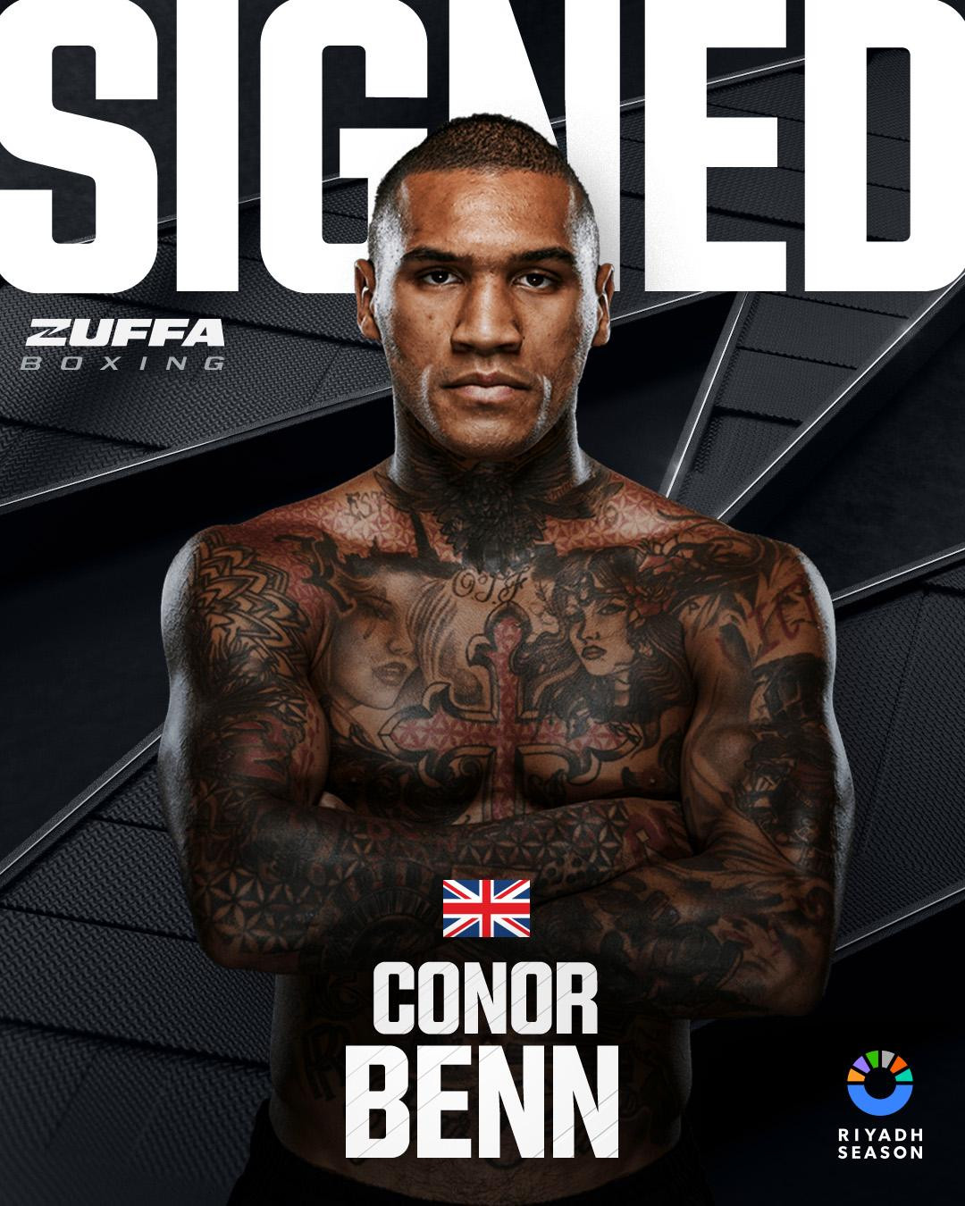 Conor Benn signs with Zuffa Boxing