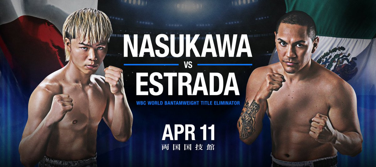 Tenshin Nasukawa vs. Juan Francisco Estrada official for April 11