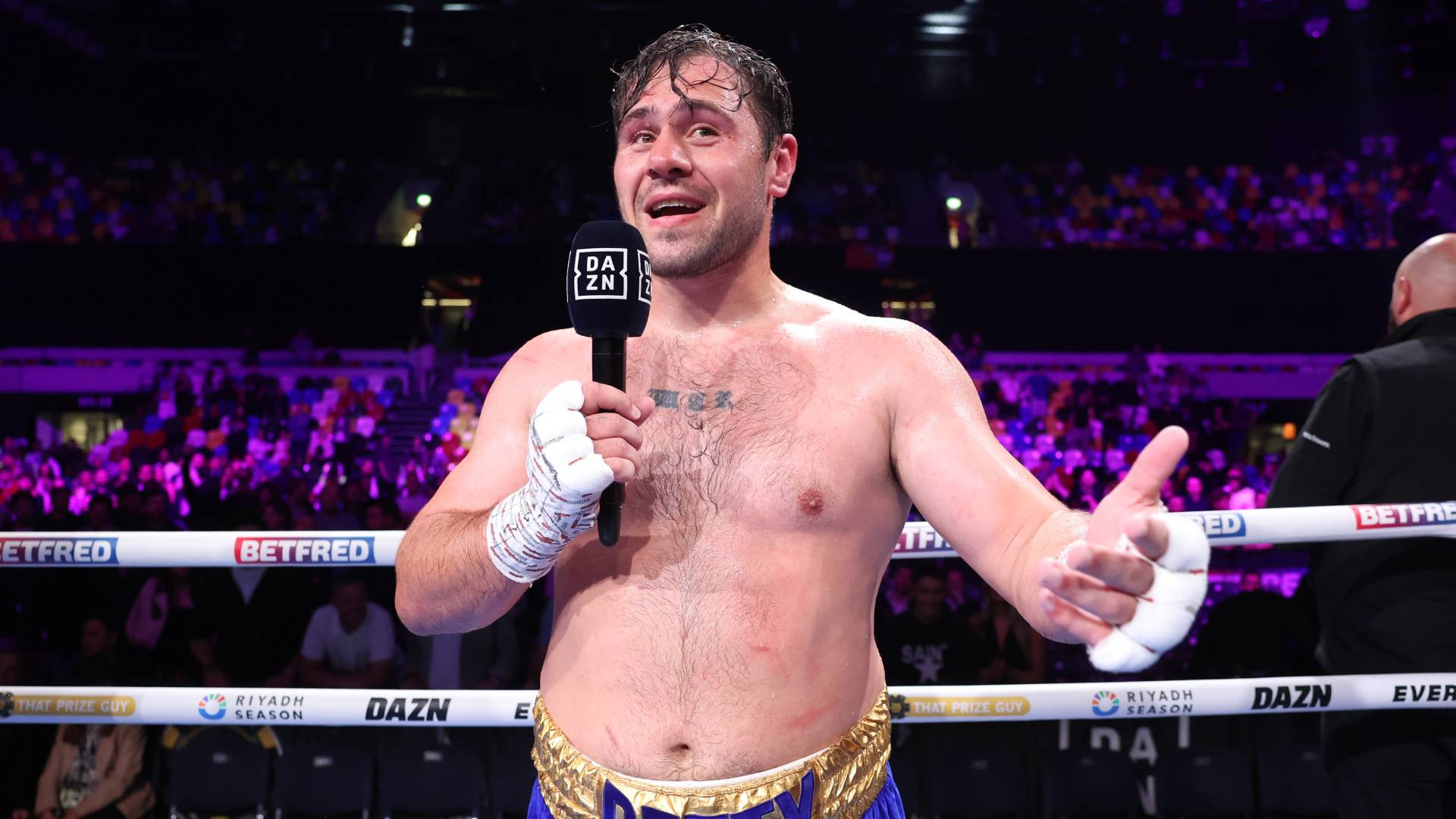 Dave Allen wants Zhilei Zhang