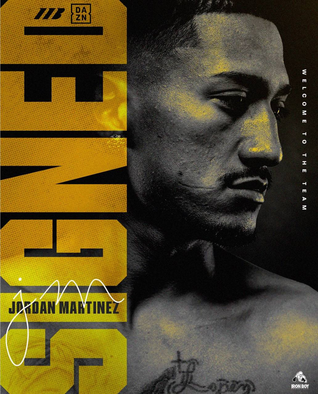 Jordan Martinez signs with Matchroom Boxing