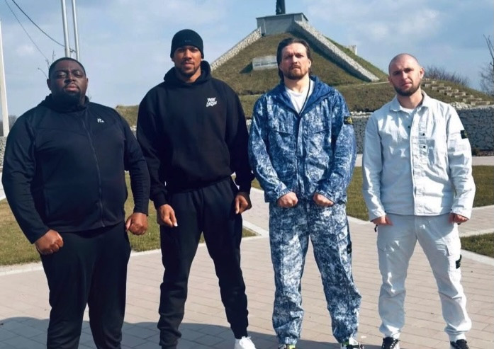 Anthony Joshua is back but talk of a return to the ring is still on hold