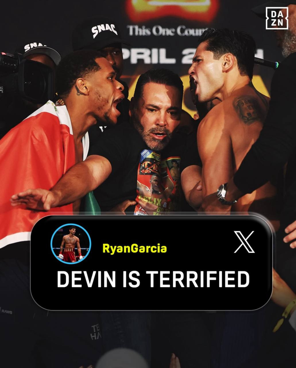 Is Devin Haney afraid of Ryan Garcia?