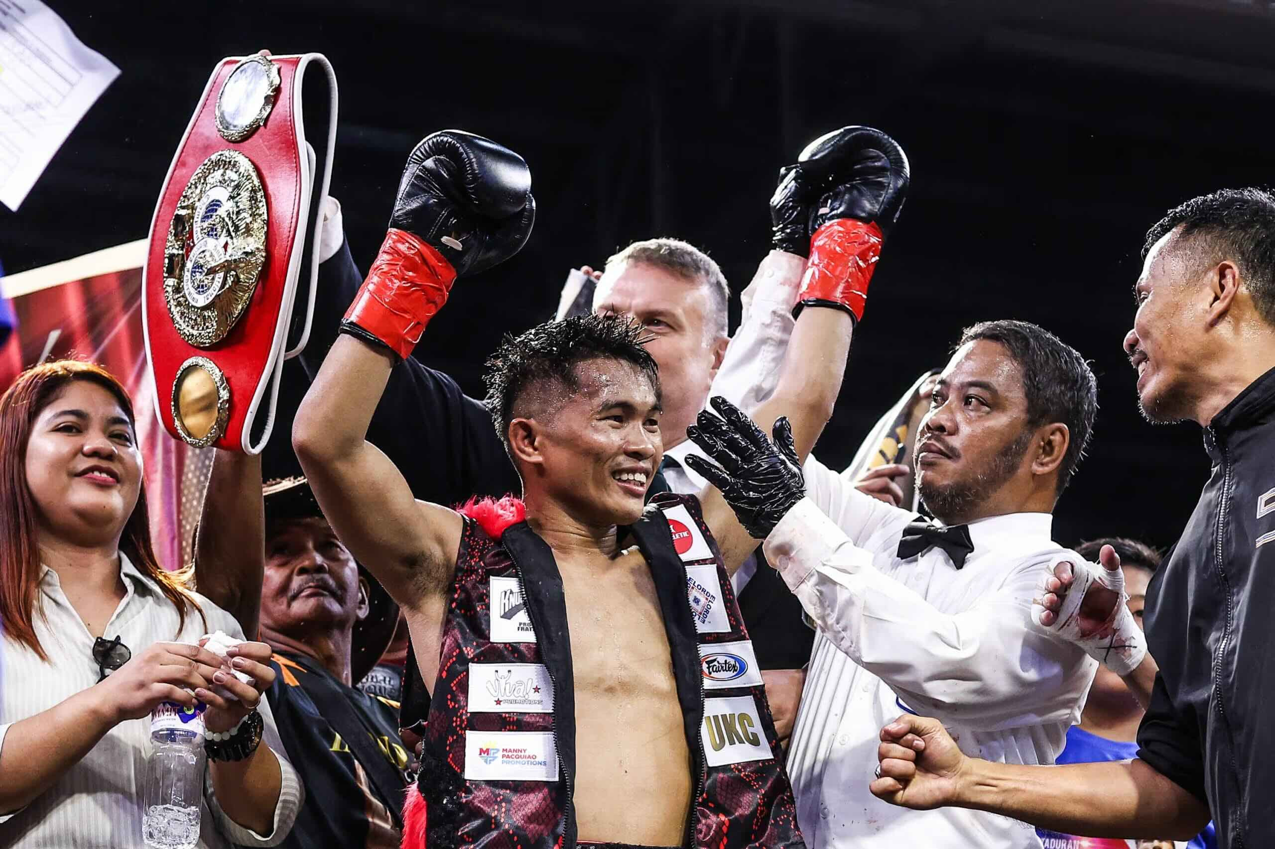 Taduran calls out Collazo: “Let’s see who is king at 105”