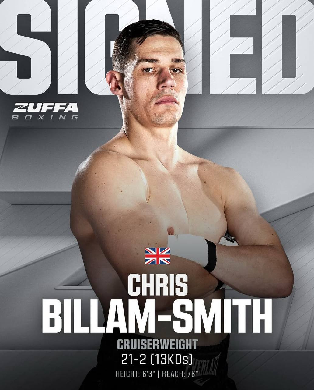 Chris Billam-Smith joins Zuffa Boxing!
