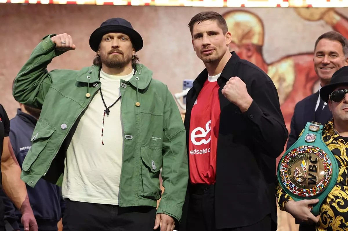 Usyk explains why he chose Verhoeven