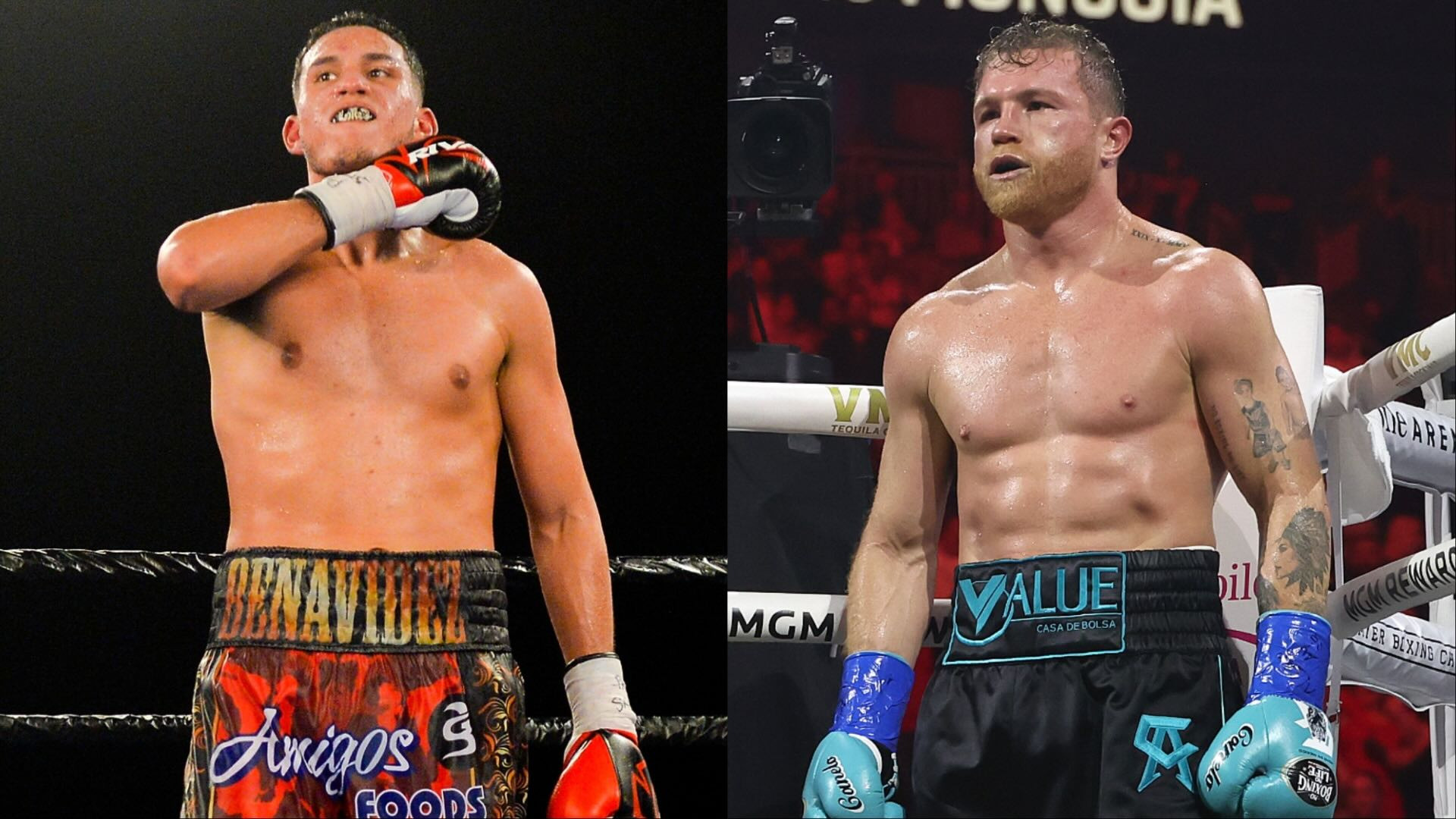 Benavidez on why Canelo left before his fight
