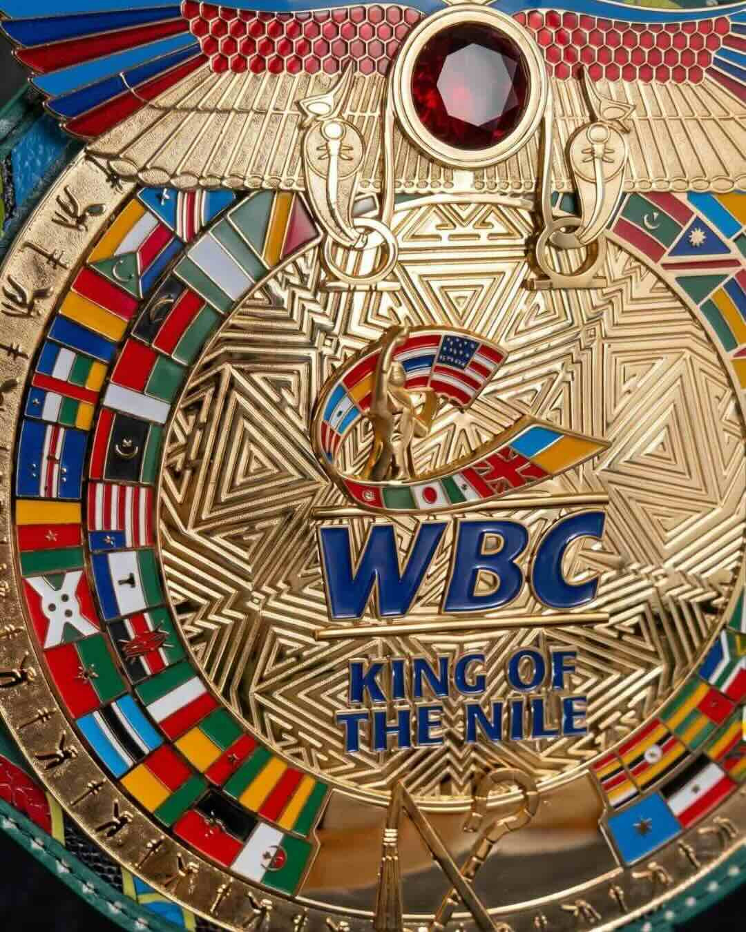 Special WBC belt for Usyk-Verhoeven!