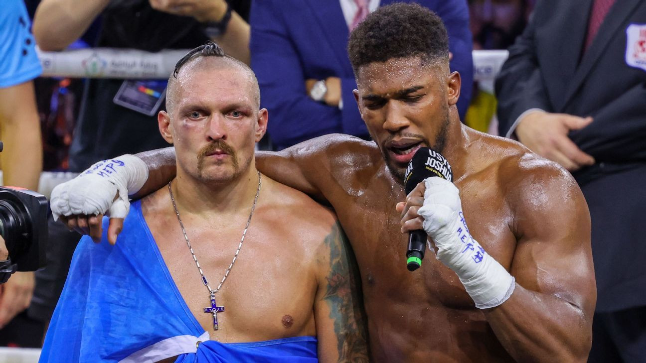 Joshua still wants Usyk trilogy despite Fury plan