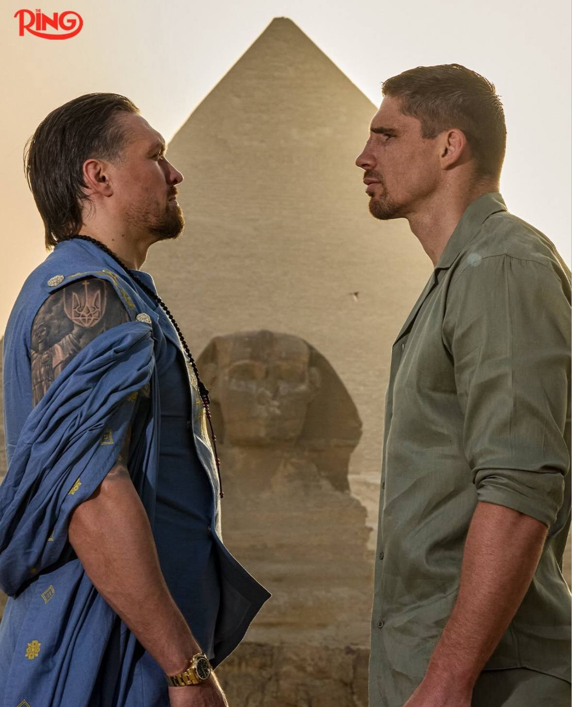 First Usyk-Verhoeven face-off in Egypt